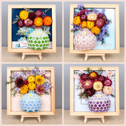 Teacher's Day handmade diy gift vase painting for teachers