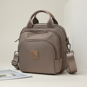 
2025 new fashionable and versatile crossbody bag for women waterproof nylon casual handbag multi-purpose backpack small backpack