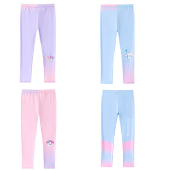 
New style of children's swimming trunks girls medium-sized and large children girls baby 2025 new professional training long swimming trunk equipment