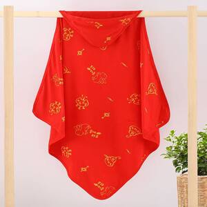 
Pure cotton quilt newborn delivery room bag sheet baby quilt big red cotton wool baby supplies swaddle towel