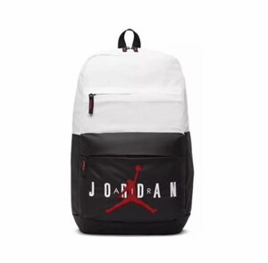 
Nike Jordan Men's and Women's Fashion Casual Embroidered Jumpman Multi-Pocket Backpack Student School Bag Computer Bag