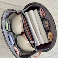 Underwear Storage Bag, Travel Storage Bag, Portable Underwear and Bra Organizer, Business Trip Luggage Packing and Organizing Bag