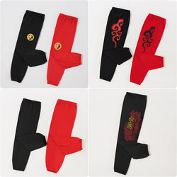 High-Elastic Milk Silk Children's Martial Arts Pants Lantern Pants Martial Arts Practice Pants Performance Clothing Modal Tai Chi Pants Training Pants