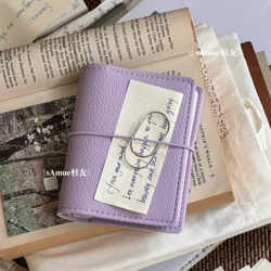 Shanyou Original M5 Soft Leather Loose-Leaf Notebook with Strap, Travel Portable Pocket Notebook, Mini Notepad