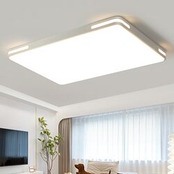 New Led Ceiling Lamp, Living Room Lamp, Simple, Modern and Elegant, Household Rectangular Bedroom Lamp, Dining Room Room Lamp