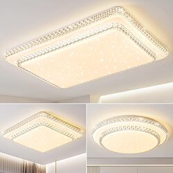 2026 New Living Room Lamp, Modern, Simple, High-End, Atmospheric Ceiling Lamp, Main Lamp, Bedroom Room Lighting, Whole House Package