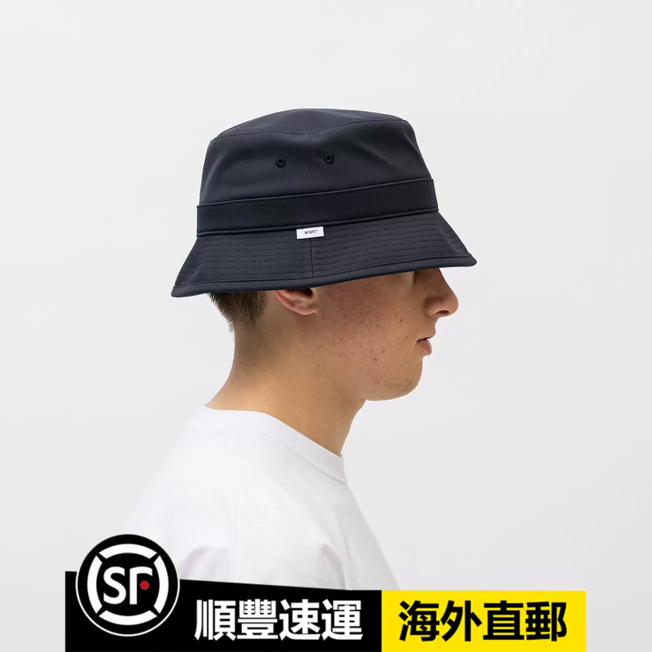 日本WTAPS BUCKET 04 / HAT / POLY. TWILL 男23夏平顶渔夫帽11-Taobao