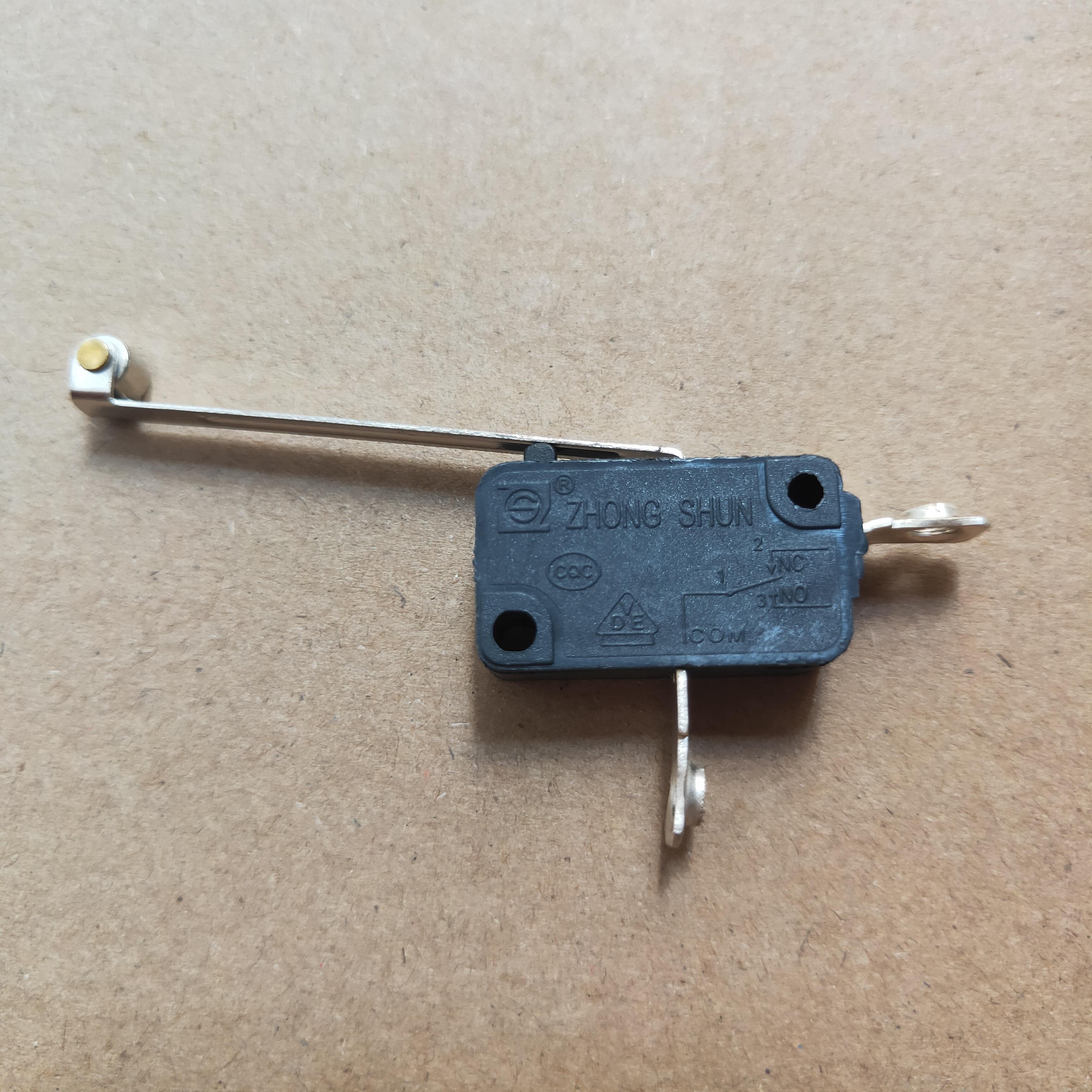 电热水器开关 开水箱开关 长杆带轮微动开关 热水桶开关 常闭常开