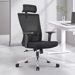 Office Computer Chair, Comfortable for Long Sitting, Adjustable and Swivelable Mesh Staff Chair, Gaming Chair, Ergonomic Conference Chair