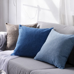 Kasa Solid Color Cotton and Linen Pillow Cushion Office Backrest Cushion Headboard Pillow Nordic Sofa Lumbar Pillow Cover