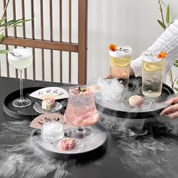 Yunlin Tea Set for One Person, New Chinese Style Teahouse Glass Cold Brew Bottle, Pastry Collection, Teapot Combination Set