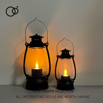 Retro small horse lantern desktop small decoration atmosphere decoration
