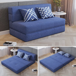 Tatami Sofa Bed Is a Foldable Multi-Functional Small Apartment Home Folding Sofa Bed That Can Be Used as a Dual-Purpose Latex Simple Bed