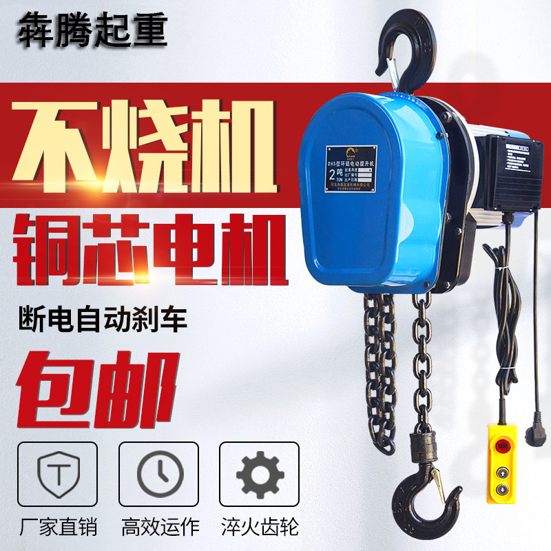 Pentium Chain Electric Hoist - 1 Ton, 2 Ton, 3 Ton, 5 Ton - 220V