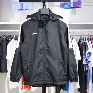 
Li Ning coat men's 2024 spring new casual versatile windbreaker hooded sports windbreaker YFDU227