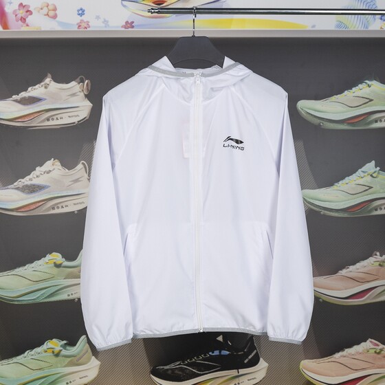 Li Ning sports windbreaker 2024 summer new product UV anti-cool light and light fast drying sun protection clothing YFDU269