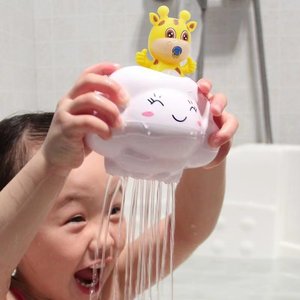 Baby bathing children's toys showering pot will rain clouds with boys and girls playing water TikTok same style
