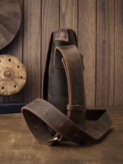 ホースレザーバッグA4ショルダー（ショルダーバッグ）｜genten