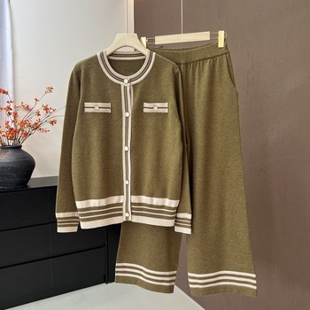 New autumn mothers sweater tops and pants for women