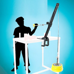 Professional Forearm and Wrist Strength Training Device, Portable Splint-Type Wrist Strength Trainer, Arm Wrestling Exercise