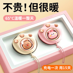 Cat Claw Hand Warmer 2025 New Portable Student Self-Heating Handheld Mini Hand Warmer for Children, Girls' Hand Warmer USB Charging 2-in-1 Hot Water Bottle Baby Warmer 2971