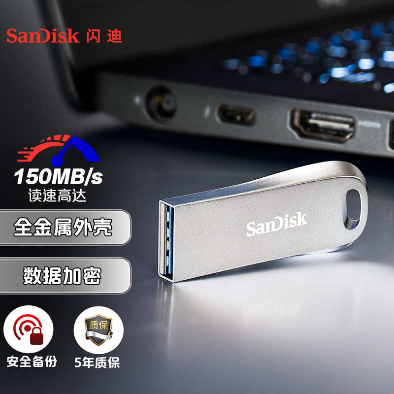 SANDISK 64GB USB  ǻ   USB ũ ݼ â ȣȭ ÷ ̺    708-