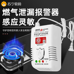 Gas Alarm 2024 New Model for Restaurant Kitchens, Natural Gas Methane Combustible Gas Leak Alarm 1827
