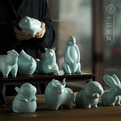 Jingdezhen Ceramics Twelve Zodiac Signs Birthday Gifts Wedding Gifts Housewarming New Home Boyfriend Gifts Home Decoration