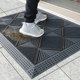 Outdoor non-slip soil entry door mats, front door mats, plastic door mats, outdoor waterproof commercial carpets