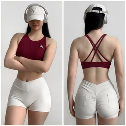 Oneractive New Style Yoga Vest with Chest Pads, High Elasticity, Breathable Fitness Bra, Quick-Drying Sports Bra