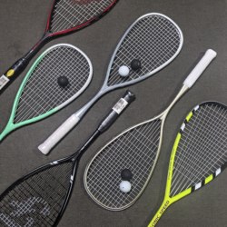 Entry-Level Squash Racket, Professional Model, Advanced Ultra-Light Full Carbon Fiber Men's and Women's Training Squash Racket