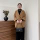 Fashionable middle-aged mother autumn style coat large size middle-aged and elderly women double-sided woolen coat cardigan autumn and winter clothes