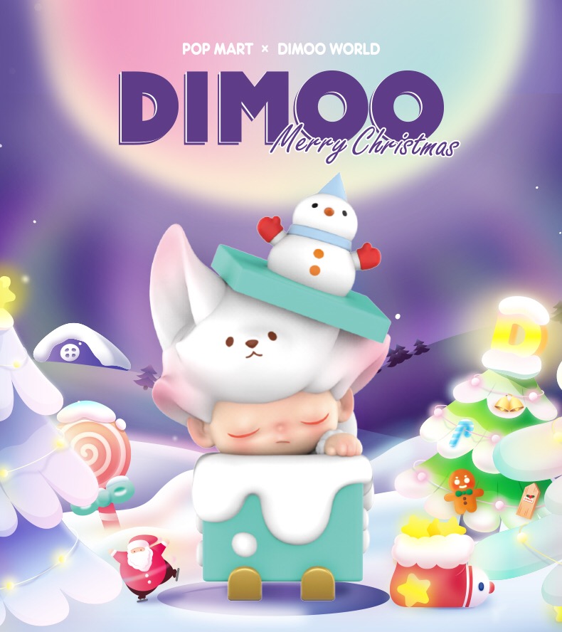 POPMART 2020DIMOO ũ ø ε ڽ Ȯ  غ-