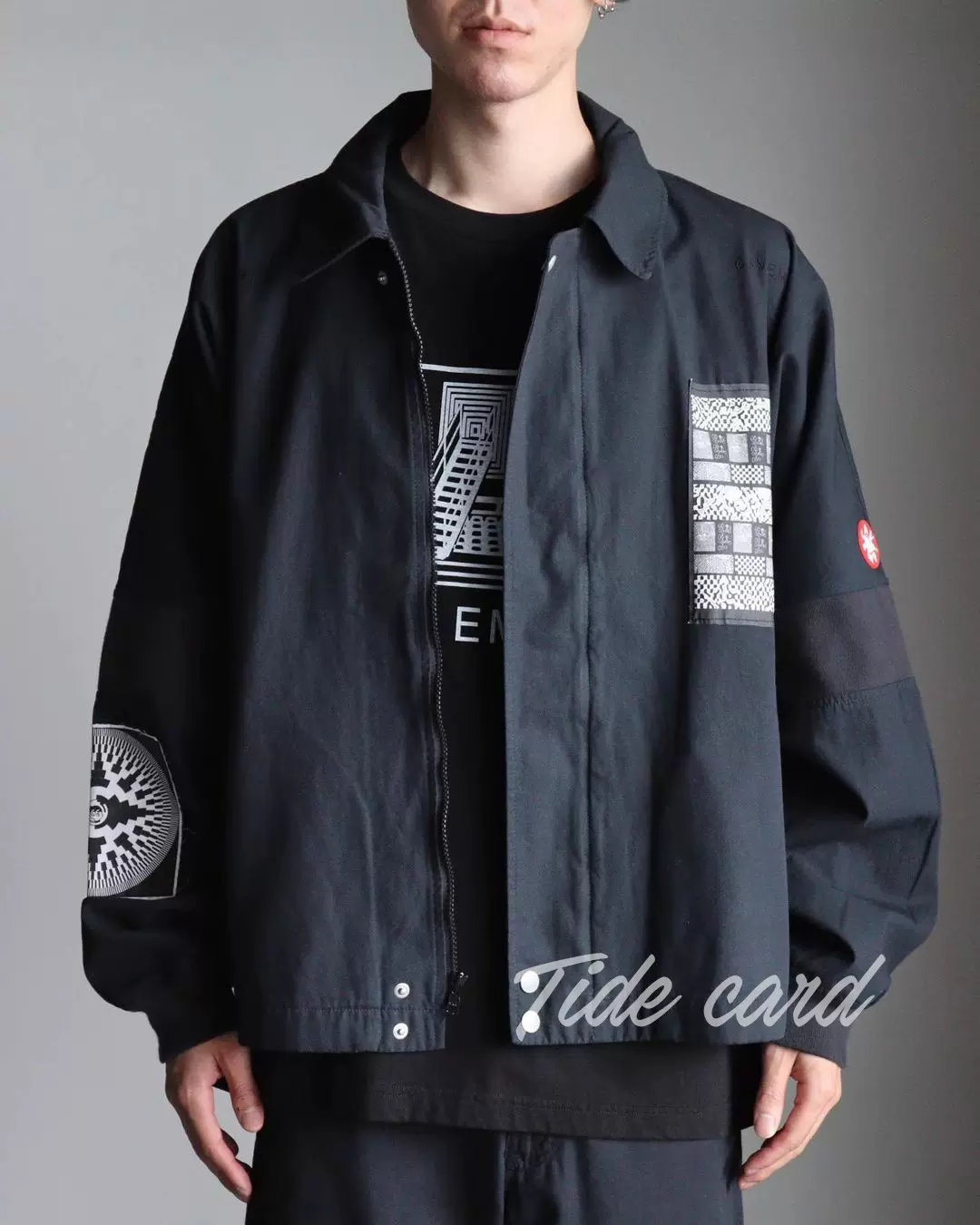 CAVEMPT C.E cav empt OVERDYE KL PATCH JACKET CE 布貼夾克外套-Taobao