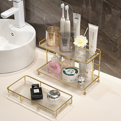 Bathroom Storage Rack, No-Drill Toilet Organizer, Shower Room Sink Organizer, Small Wall Cabinet, Freestanding