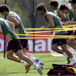 Track and Field Training Equipment Athletes Core Strength Training Running Sprint Latex Tube Elastic Rope Rubber Band Resistance Rope