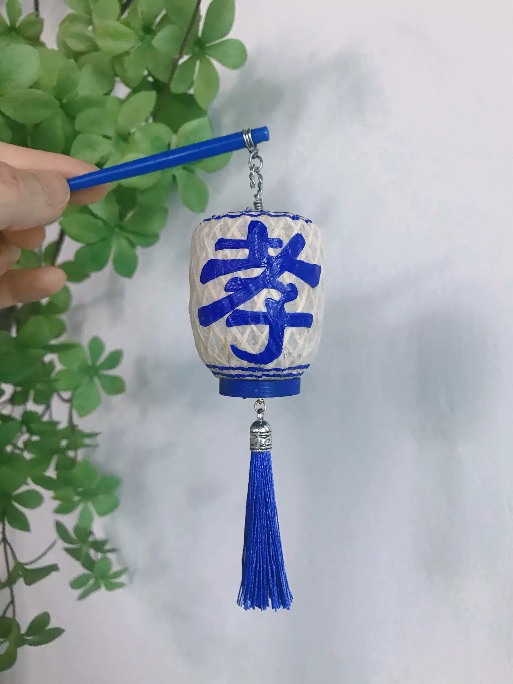 定制新马泰孝子爷祭拜专用纯手工竹编迷你小灯笼摆件有灯-Taobao