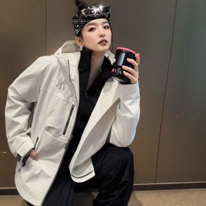 
Counter MLB Zhang Ruonan's 26th new style casual versatile hooded jacket for men and women for couples 3AWJB0361