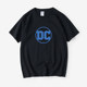 DC comic new logo logo I am DC powder T -shirt short -sleeved ins -size loose summer men's and women's love
