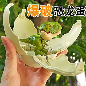 Children's toy deformation Dinosaurs can fall into a bite finger Tyrannosaurus dragon blind box simulation animal model boy
