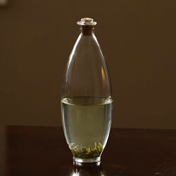 High Borosilicate Heat-Resistant Glass Bottle Modern Minimalist Glass Green Tea Cold Brew Pot Multifunctional Sealed Bottle Glass