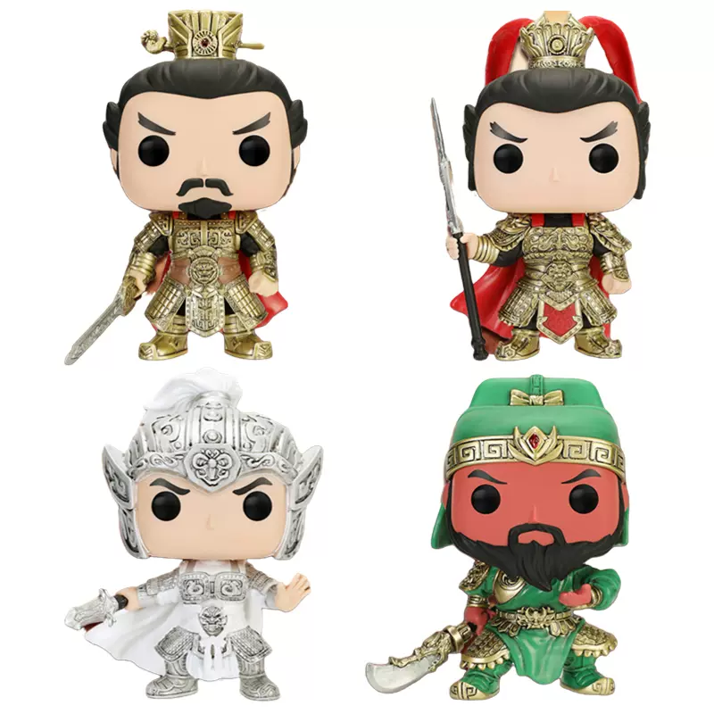 Funko POP三国Three Kingdoms周边关羽Guan Yu赵云曹操吕布人偶-Taobao