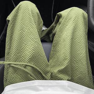 
Military green bubble ice silk pants men's summer thin American retro sports casual pants sun protection quick-drying air conditioning pants