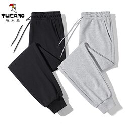 Woodpecker Sports Casual Pants for Men, Spring and Autumn, Loose Fit, Jogger Style, Plus Size, Korean Style Trendy Youth Sweatpants