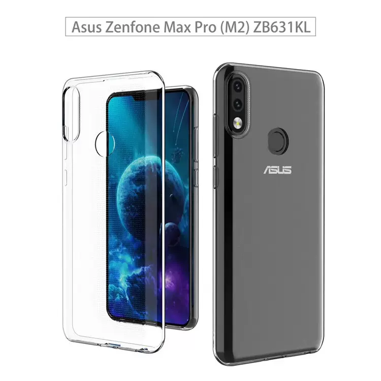 适用Asus华硕zenfone max Pro M2手机壳ZB633KL 透明ZB631KL软壳-Taobao