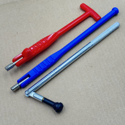 Car Tire Vacuum Valve Puller Rod Tire Repair Installation Tool Wrench Valve Extractor Air Valve Disassembly Tool