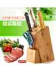 Nhà máy bán trực tiếp giá đỡ dao tre vật dụng nhà bếp bằng gỗ nguyên khối giá đựng dao cho dao nhà bếp giá đựng dao có giá để đồ Ứng dụng nhà bếp thông minh