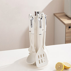 German Antibacterial High-End Silicone Spatula Kitchenware Set for Home Use, Food-Grade Non-Stick Pan Special Cooking Spatula