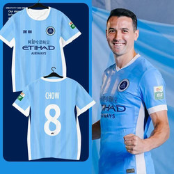 2026 Season Shenzhen Xinpengcheng Team Player Version Football Clothing Quick-Drying Short-Sleeved T-Shirt for Male and Female Fans Half-Sleeved