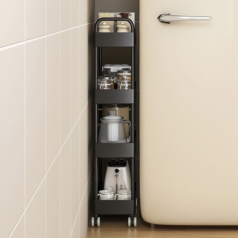 Carbon Steel Kitchen Gap Shelf - Multi-Layer Storage Rack